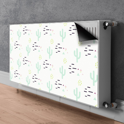 Magnetiskt radiatorskydd Kaktusar