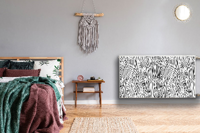Magnetisk radiatorkåpa Träimitation