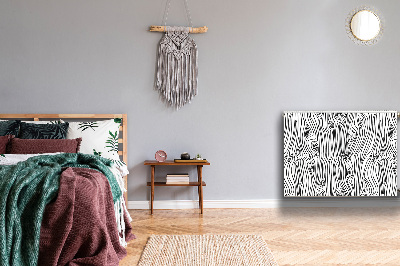 Magnetisk radiatorkåpa Träimitation