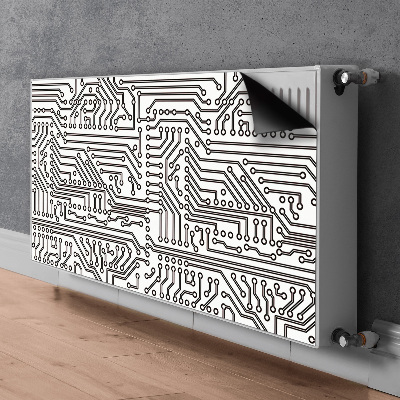 Magnetiskt radiatorskydd Integrerad krets