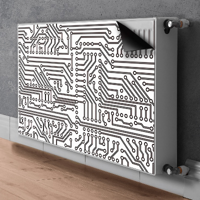Magnetiskt radiatorskydd Integrerad krets