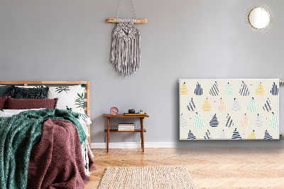 Magnetiskt radiatorskydd Päron