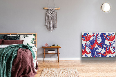 Magnetisk radiatorkåpa Abstrakt för apor