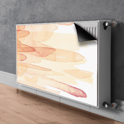Magnetiskt radiatorskydd Gula linjer