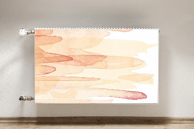 Magnetiskt radiatorskydd Gula linjer