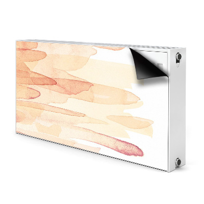 Magnetiskt radiatorskydd Gula linjer