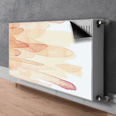 Magnetiskt radiatorskydd Gula linjer