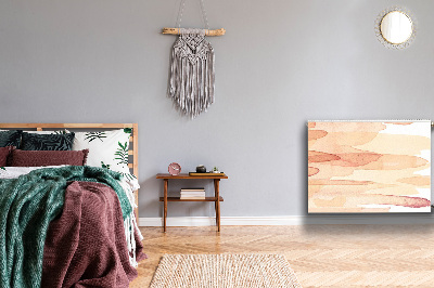 Magnetiskt radiatorskydd Gula linjer