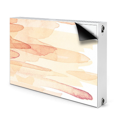 Magnetiskt radiatorskydd Gula linjer