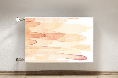 Magnetiskt radiatorskydd Gula linjer