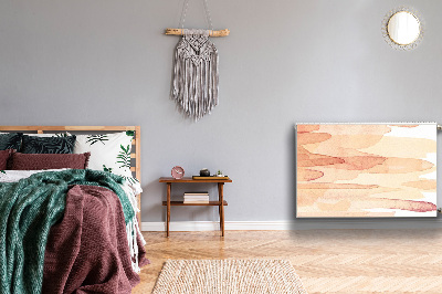 Magnetiskt radiatorskydd Gula linjer