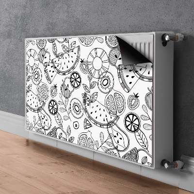 Magnetiskt radiatorskydd Frukt