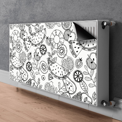 Magnetiskt radiatorskydd Frukt