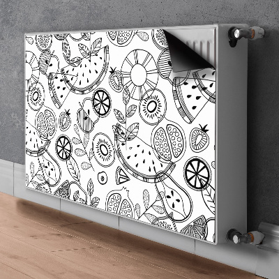 Magnetiskt radiatorskydd Frukt