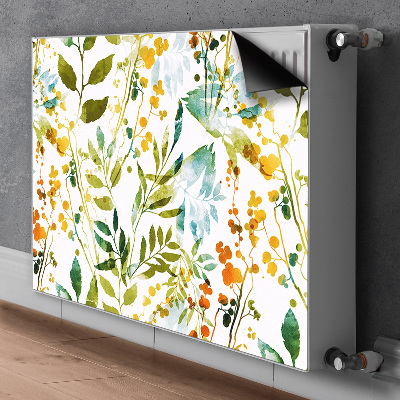 Magnetiskt radiatorskydd Boho blommor