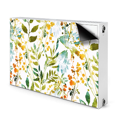 Magnetiskt radiatorskydd Boho blommor