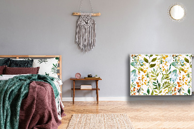 Magnetiskt radiatorskydd Boho blommor