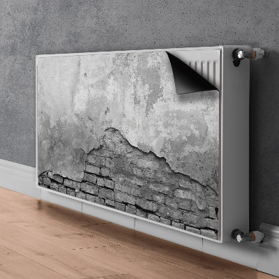 Magnetiskt radiatorskydd Gammal vägg