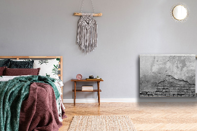 Magnetiskt radiatorskydd Gammal vägg
