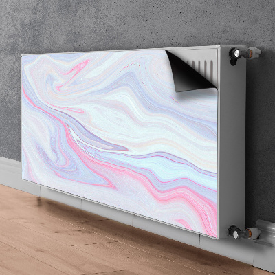 Magnetiskt radiatorskydd Rose abstraktion