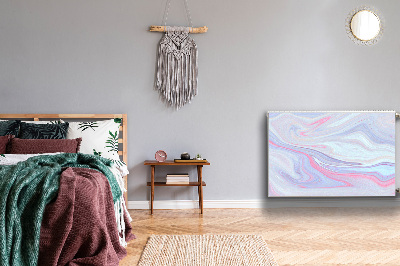 Magnetiskt radiatorskydd Rose abstraktion