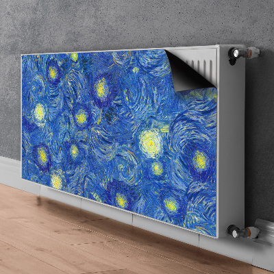 Magnetisk radiatorkåpa Blommande mandelträd