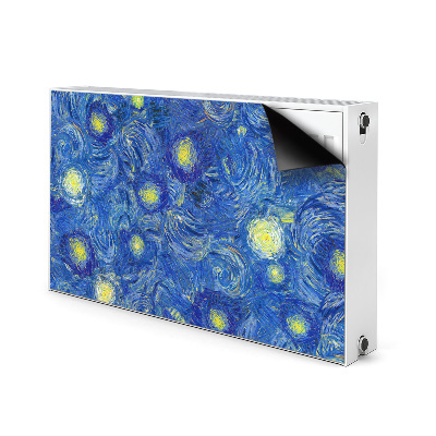 Magnetisk radiatorkåpa Blommande mandelträd