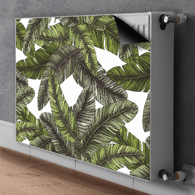 Magnetiskt radiatorskydd Djungellöv