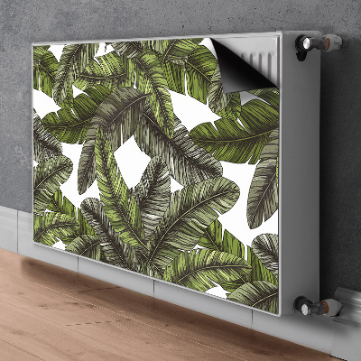Magnetiskt radiatorskydd Djungellöv