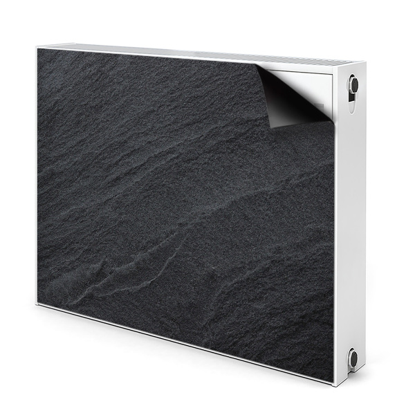 Magnetisk radiatorkåpa Svart sand