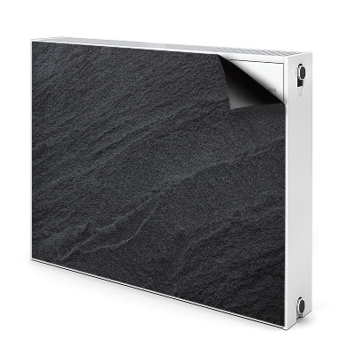 Magnetisk radiatorkåpa Svart sand
