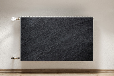Magnetisk radiatorkåpa Svart sand