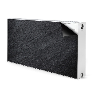 Magnetisk radiatorkåpa Svart sand
