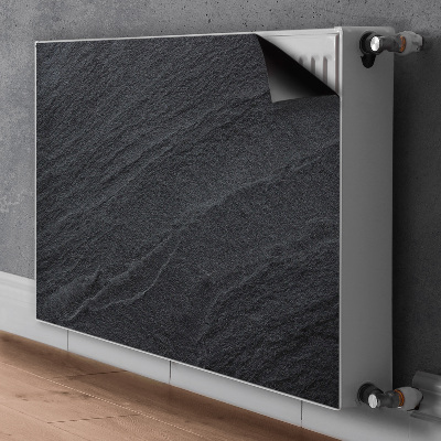 Magnetisk radiatorkåpa Svart sand