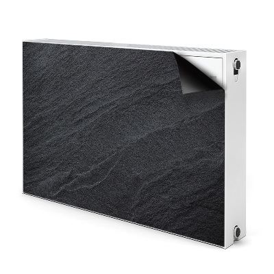 Magnetisk radiatorkåpa Svart sand