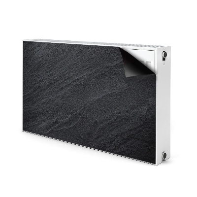 Magnetisk radiatorkåpa Svart sand