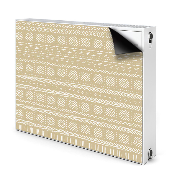 Magnetisk radiatorkåpa Gul form
