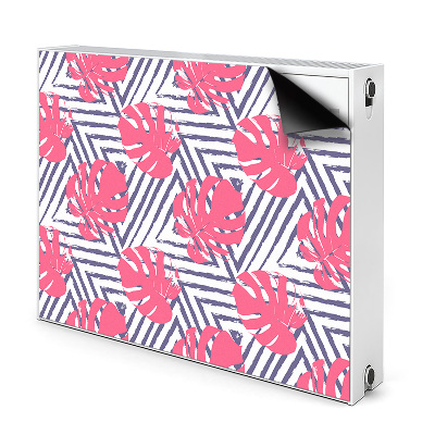 Magnetiskt radiatorskydd Rosa löv