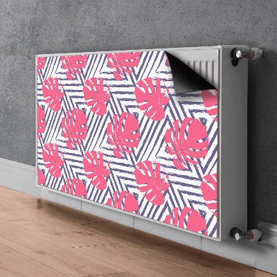 Magnetiskt radiatorskydd Rosa löv