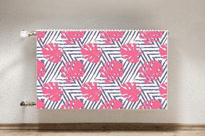 Magnetiskt radiatorskydd Rosa löv