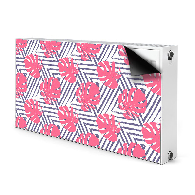 Magnetiskt radiatorskydd Rosa löv