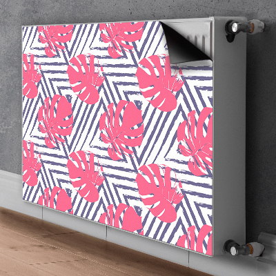 Magnetiskt radiatorskydd Rosa löv
