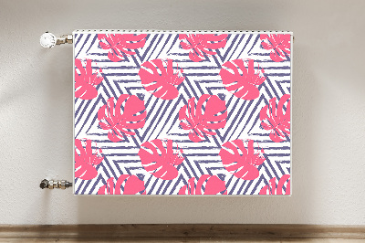 Magnetiskt radiatorskydd Rosa löv