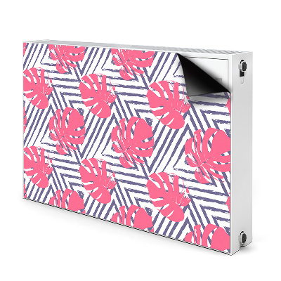 Magnetiskt radiatorskydd Rosa löv