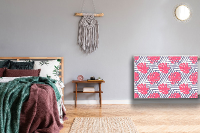 Magnetiskt radiatorskydd Rosa löv