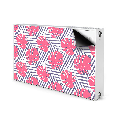 Magnetiskt radiatorskydd Rosa löv