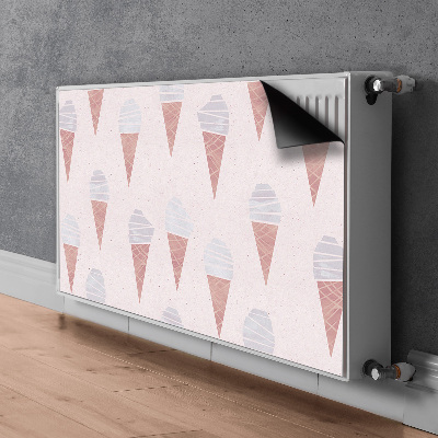 Magnetiskt radiatorskydd Glass i en strut