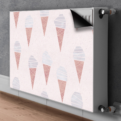 Magnetiskt radiatorskydd Glass i en strut