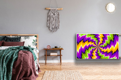 Magnetiskt radiatorskydd Vortexabstraktion