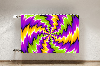 Magnetiskt radiatorskydd Vortexabstraktion
